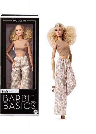 Barbie signature barbie basic model 07 колекціонна лялька jjx26