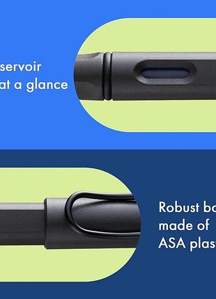 Перо lamy f/p 17 чорне f 4