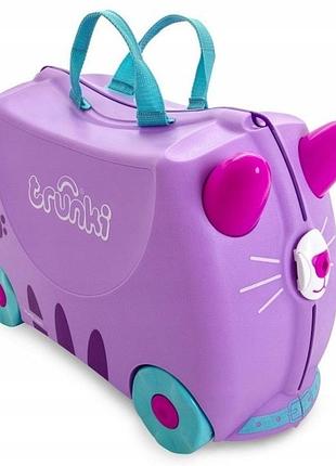 Trunki дитяча валіза-каталка котик cassie