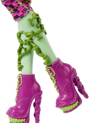 Monster high venus mcflytrap лялька колекційна підставка щоденник і тваринка чевліан іграшка для дітей 6+ фанатів і колекціонерів 5