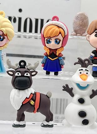 Игрушка набор фигурок фрозен 5 героев для детей (l_13986)