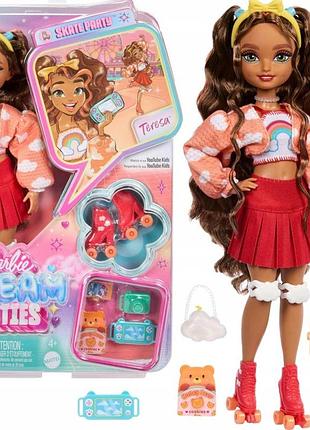 Лялька barbie dream besties skate party teresa модна з аксесуарами набір