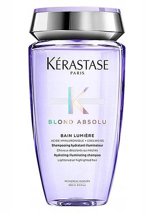Шампунь kerastase blond absolu lumiere зволожуючий для блондинок 250 мл