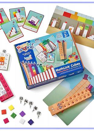 Іграшка mathlink cubes numberblocks набір математичних кубиків 11-20 stem 3