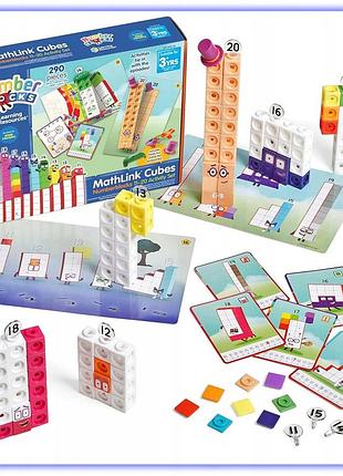 Іграшка mathlink cubes numberblocks набір математичних кубиків 11-20 stem 6