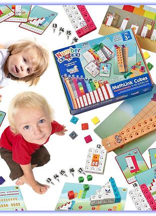 Іграшка mathlink cubes numberblocks набір математичних кубиків 11-20 stem 10