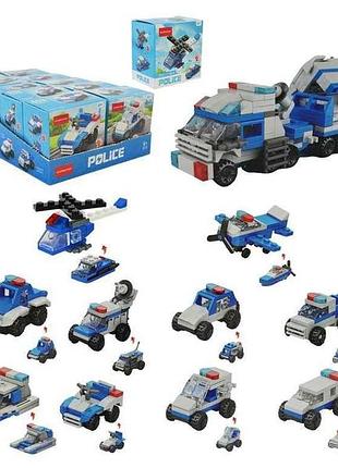 Набор транспорта полиция 10 арт.9113 тм 7toys