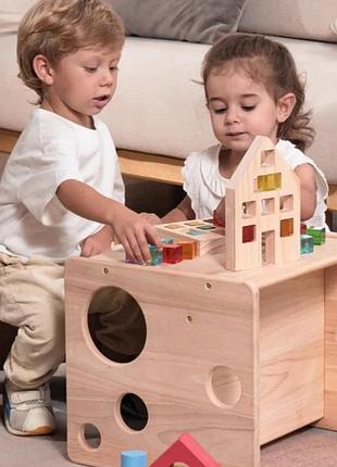 Дитячі меблі montekiddo дерев'яні montessori набір