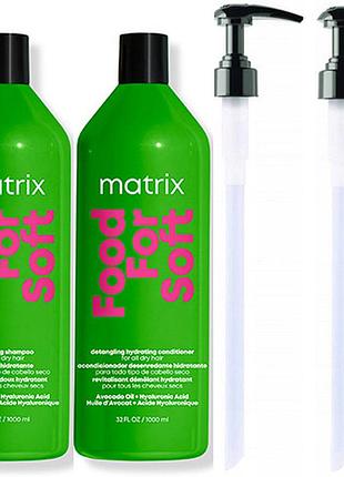 Шампунь matrix food for soft 1000ml та кондиціонер 1000ml