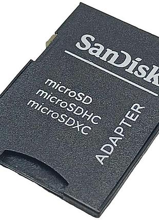 Карта флэш памяти б/у microsd-sd adapter