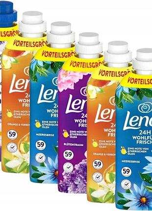Набір lenor xl 6x ароматизована рідина для полоскання 1239ml perfume therapy mix