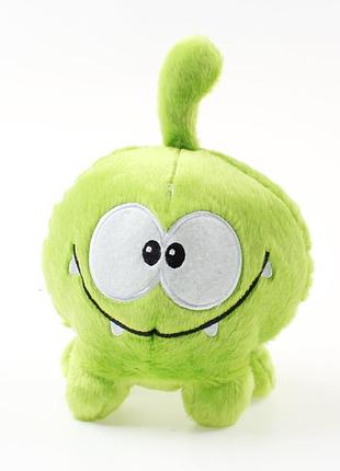 Игрушка ам ням (om-nom) плюшевая мягкая игрушка из «cut the rope», 20 см для детей (l_10467)