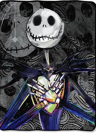 Плед-накидка disney 'the nightmare before christmas' "dark creep" 117 x 152 см багатоколірний