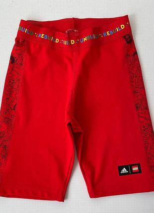 Шорти дитячі adidas червоні