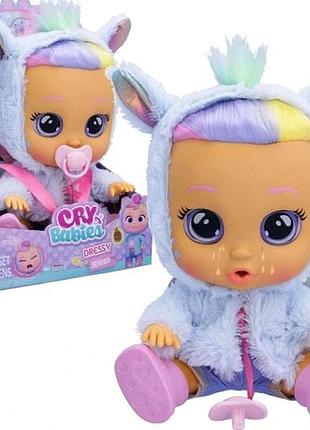 Лялька cry babies imc toys dressy 30,5 см cry magic tears інтерактивна дженна плаче сльози 30 см