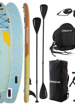 Надувна дошка для веслування (sup) 320см сідло набір для gopro