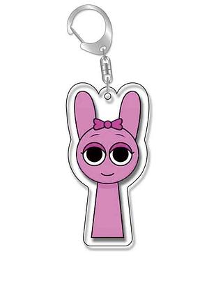 Игрушка брелок pinki спрунки (sprunki) фаза 1 для детей (l_13834)