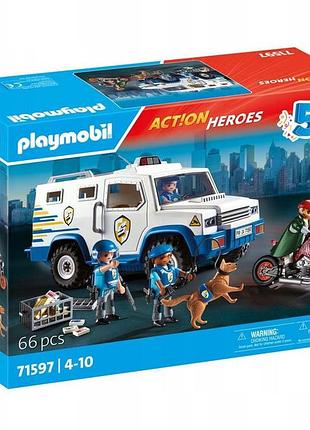 Playmobil 71597 транспортер грошей 2