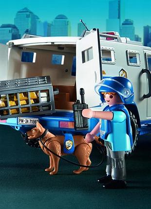 Playmobil 71597 транспортер грошей 4