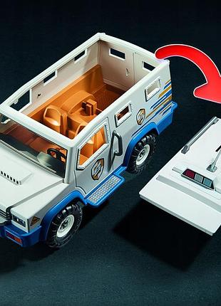 Playmobil 71597 транспортер грошей 7