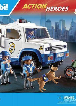 Playmobil 71597 транспортер грошей 8