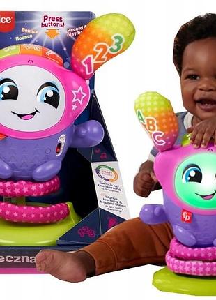 Fisher price інтерактивна танцювальна dj-ка освітніча іграшка +9m hrd21