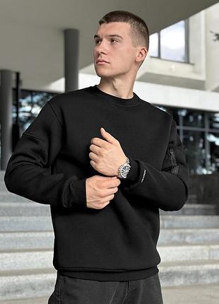 Світшот pobedov apex чорний 2