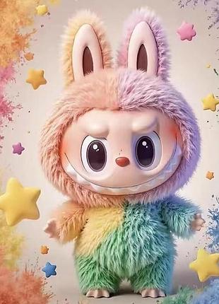 Игрушка лабубу 4 сезон мягкая кукла игрушка сюрприз брелок для детей (l_14761)
