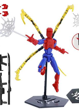 Игрушка робот spider-man dummy сборная экшн-фигурка конструктор для детей (l_15326)