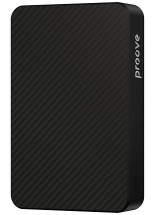 Портативная батарея proove carbon slim 22.5w 10000mah black