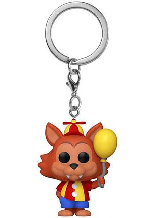 Іграшка фоксі з гри фнаф брелок funko pop фанко поп для дітей (l_15618)