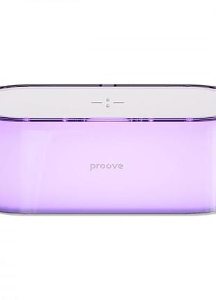 Нічник з бездротовою зарядкою proove multicolor glow 1200mah white