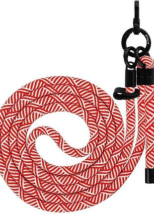 Proove twist line cross-body strap red/white