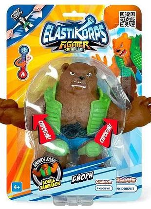 Стретч-игрушка fighter kamaleon боец-хамелеон (в блистере) elakam-hero1-bl тм elastikorps