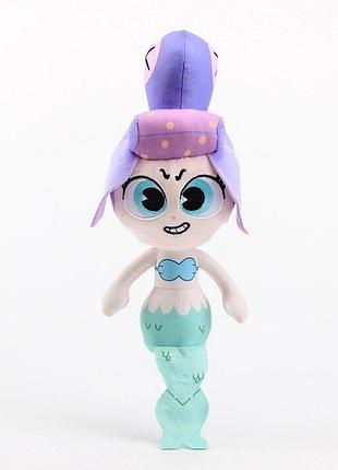 Игрушка кала мария из капхед (cuphead cala maria) мягкая игрушка для детей (l_9161)