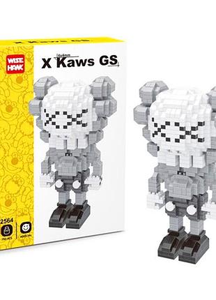 Игрушка конструктор кавс (kaws), 790 деталей для детей (l_10602)
