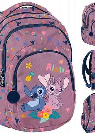 Рюкзак шкільний stich lilo i stitch angel для дівчинки