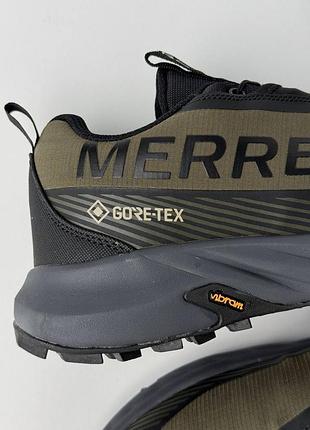 Merrell agility peak 5 gtx khaki grey black 3