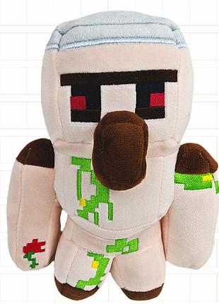 Игрушка голем из майнкрафт 20 см мягкая игрушка для детей (l_14169)