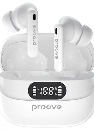 Беспроводные наушники proove digital pro tws with anc (app) white