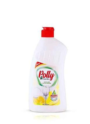 Засіб для миття посуду 500мл lemon тм polly