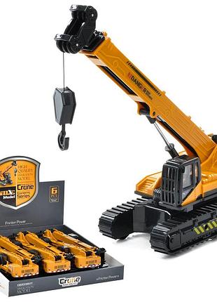 Детский строительный кран nile 706-36 crane engineering series на гусеницах