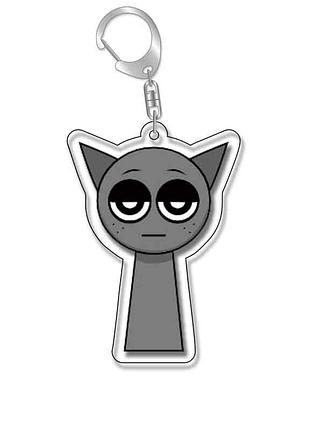 Игрушка брелок gray спрунки (sprunki) фаза 1 для детей (l_13833)