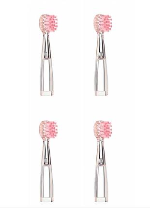 Насадки для дитячої зубної щітки medica+ kidsbrush 2.0 pink (4 шт )