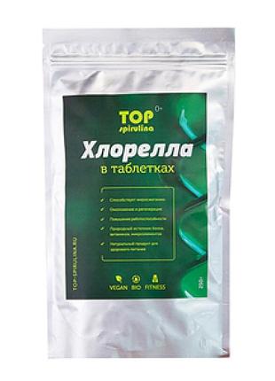 Топ хлорелла 250 г т таблетки китай