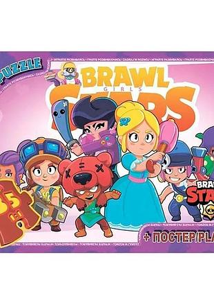 Дитячий пазл "brawl stars" bs362 постер, 35 елементів