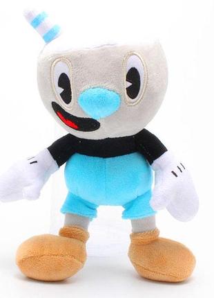 Игрушка магмен из капхед (cuphead mugman) мягкая игрушка для детей (l_9167)