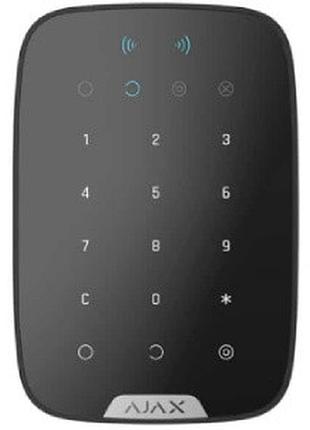 Клавиатура ajax keypad plus black беспроводная сенсорная