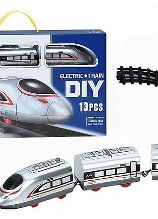 Железная дорога xz006 на батарейках, в коробке р.41x6.5x24 см yg toys
