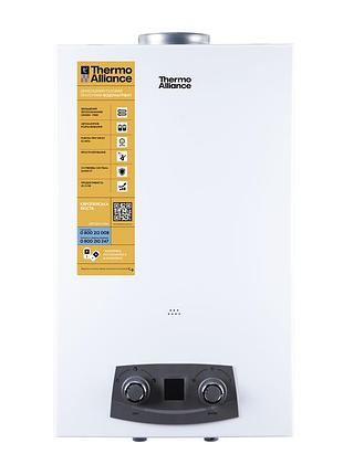Колонка газовая дымоходная thermo alliance jsd20-10n-qb 10 л euro+
